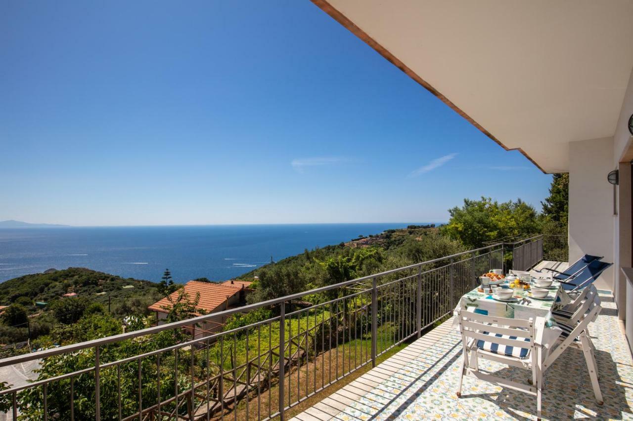 Geca'S House - Panoramic Sea View Studio Massa Lubrense Exteriör bild